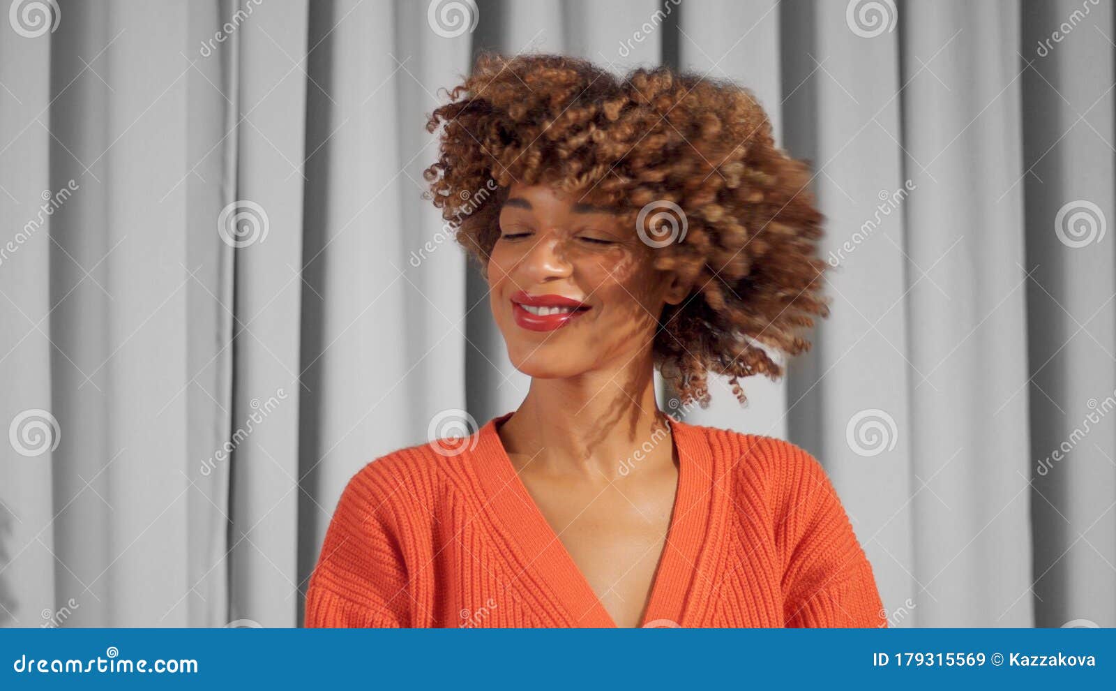 Mixed Race Black Woman with Curly Hair and Natural Warm Makeup Stock Image - Image of authenticity, identity: 179315569 Mixed Race Black Woman with Curly Hair and Natural Warm Makeup Stock Image - Image of authenticity, identity: 179315569