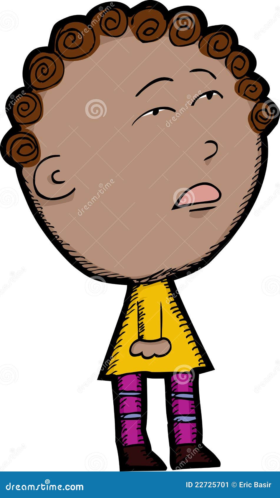 Mixed Race Child stock vector. Illustration of latino 22725701