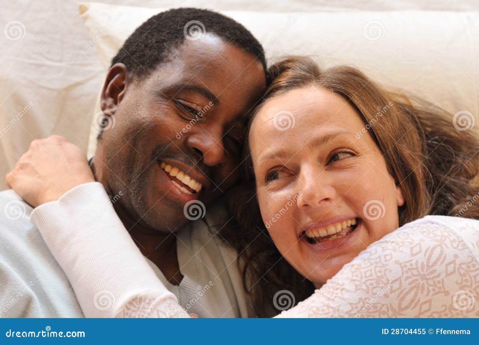 Mixed Race Couple Enjoying Each Other Stock Image Image Of Ethnicity Mixed 28704455