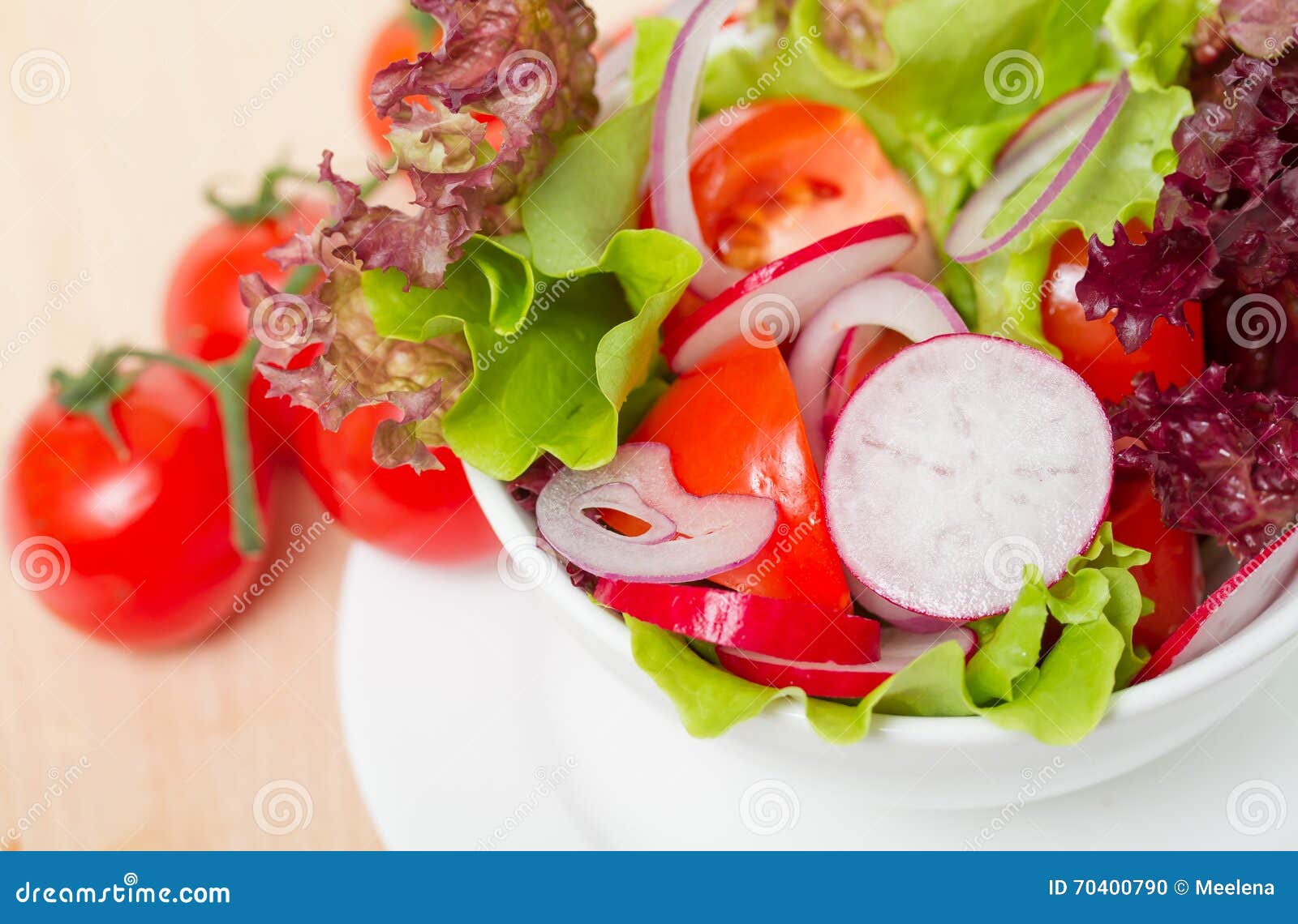 Mixed salad stock photo. Image of hearts, appetizer, plate 70400790