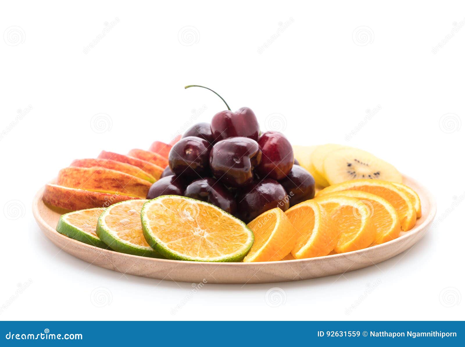 Mixed sliced fruit stock image. Image of vegetarian, sweet 92631559