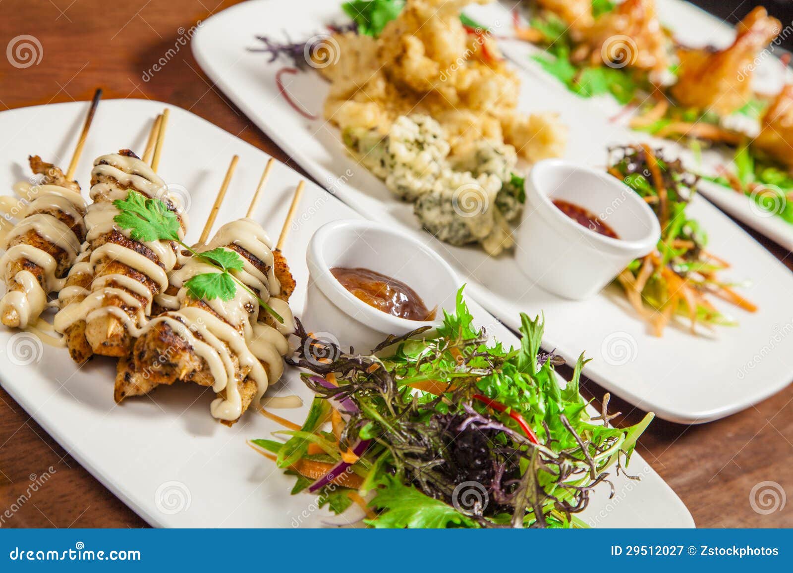 Mixed tapas stock image. Image of finger, entre, closeup 29512027