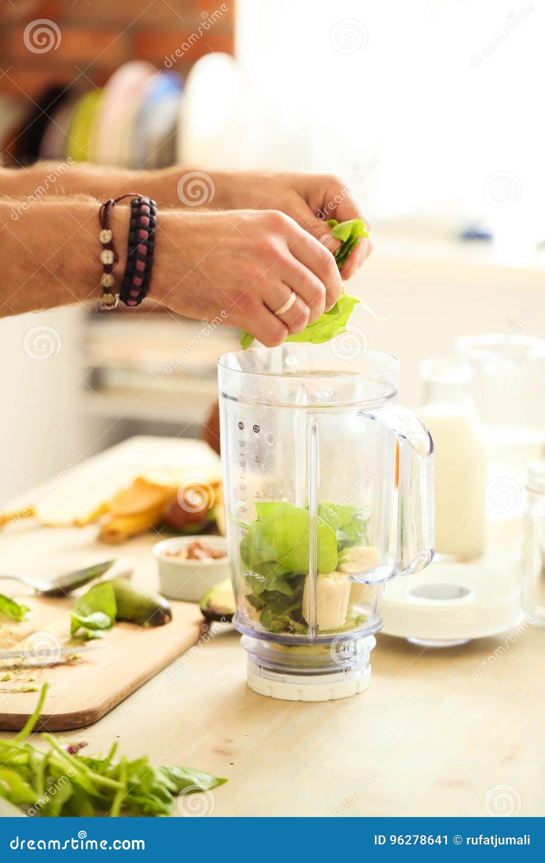 Mixer stock image. Image of leisure, young, vegetarian 96278641