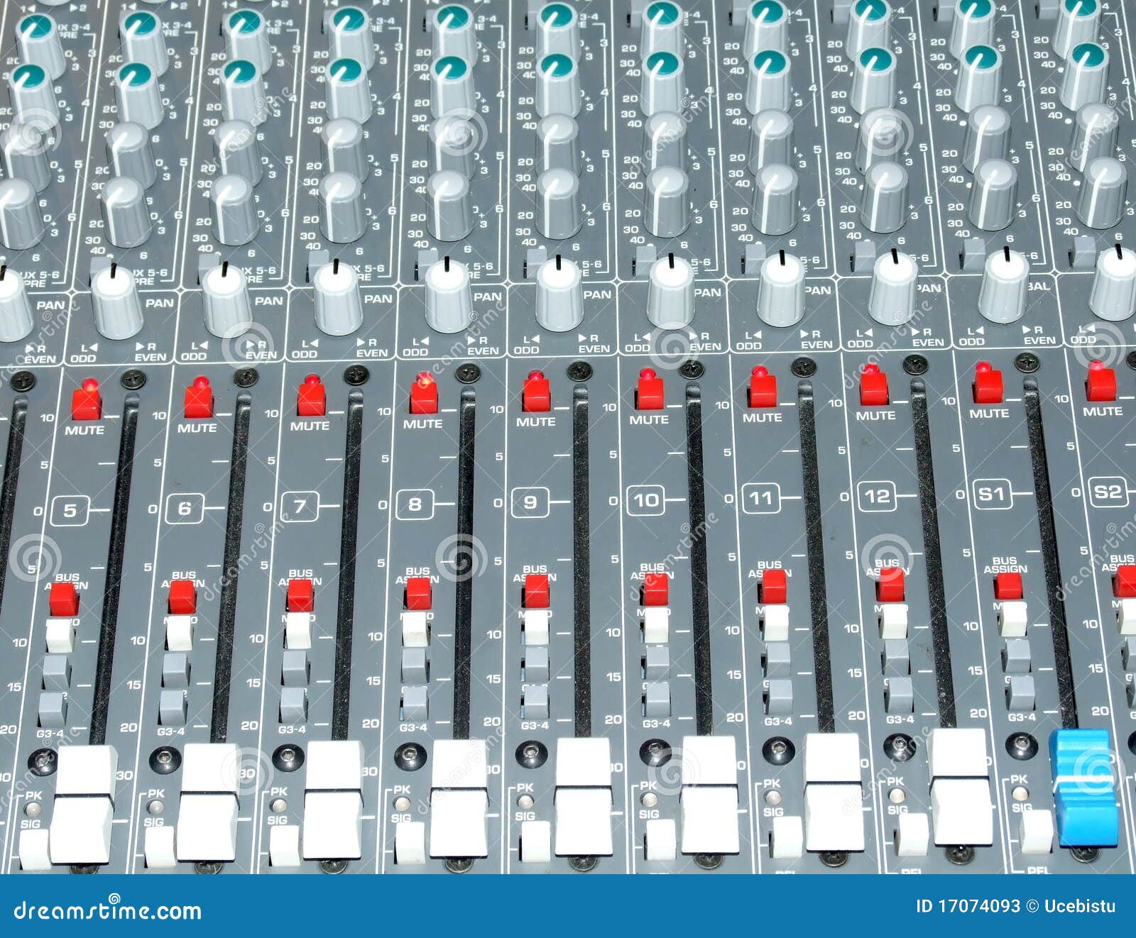  Mixer  Panel  Stock Photos Image 17074093