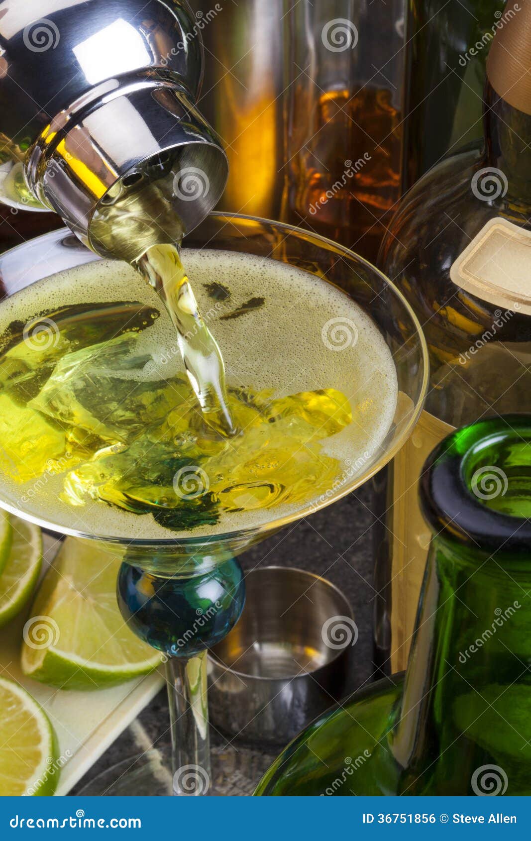 Mixing a cocktail stock photo. Image of cool, fizz, pouring 36751856