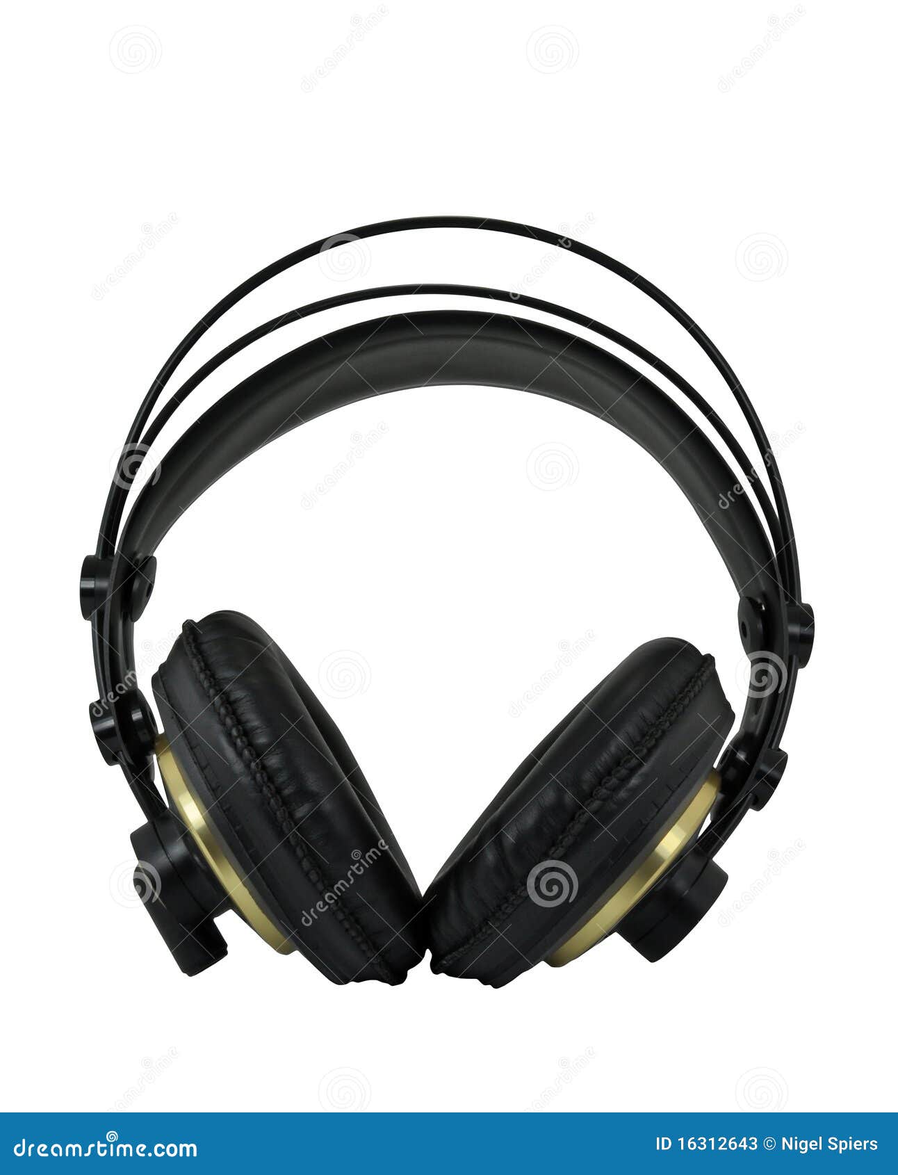 Mixing Headphones stock image. Image of equipment, band 16312643