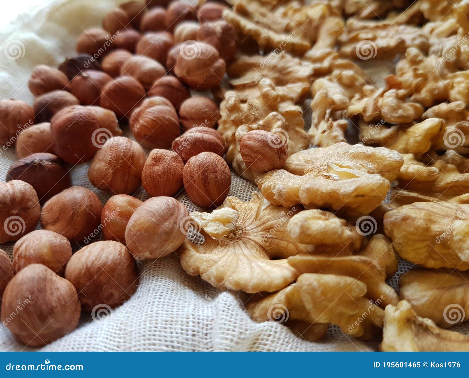 Mixture of Nuts for Food for Breakfast Stock Image Image of macro