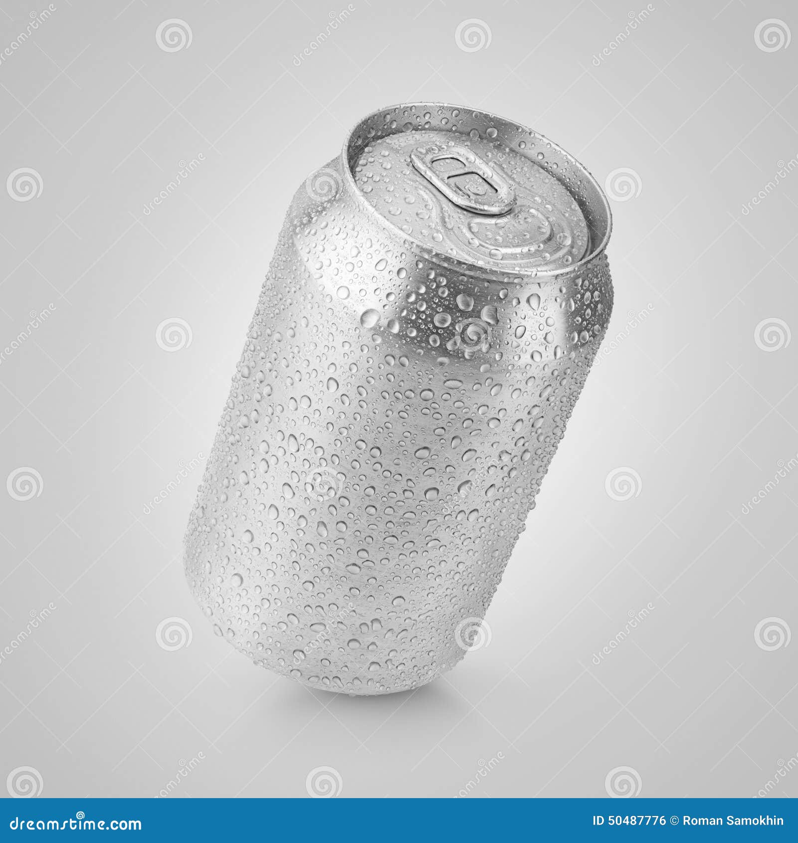 Download 330 Ml Aluminum Can With Water Drops Stock Photo - Image: 50487776