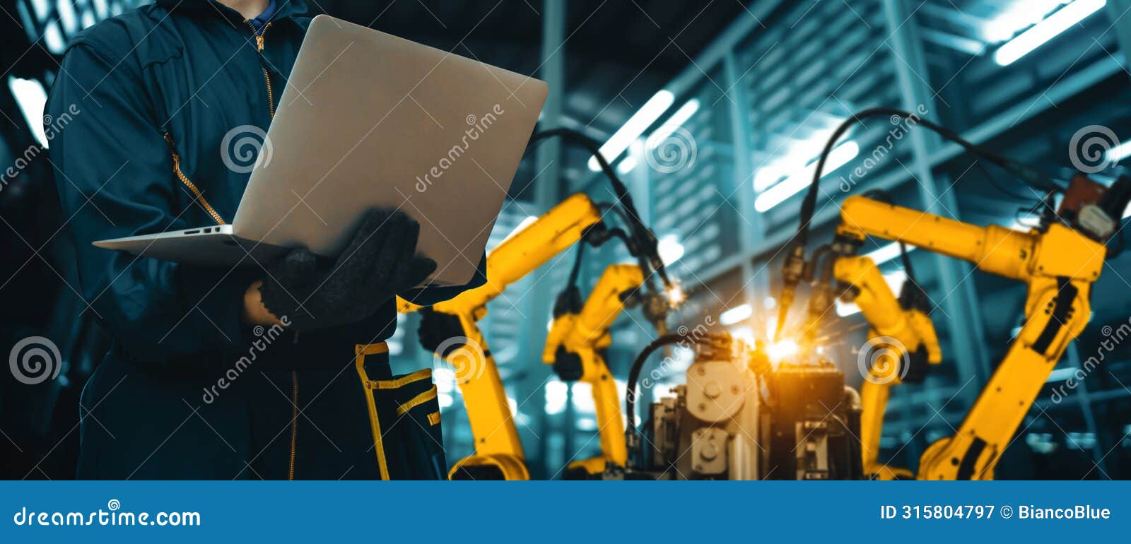 MLB Engineer Use Advanced Robotic Software To Control Industry Robot