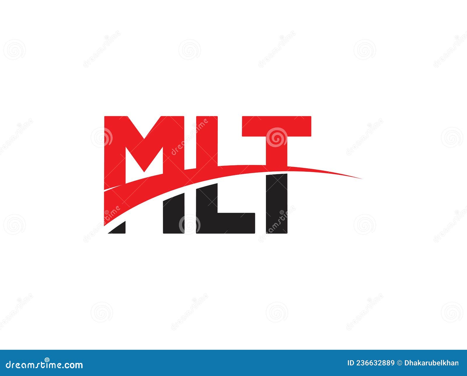 mlt letter initial logo 