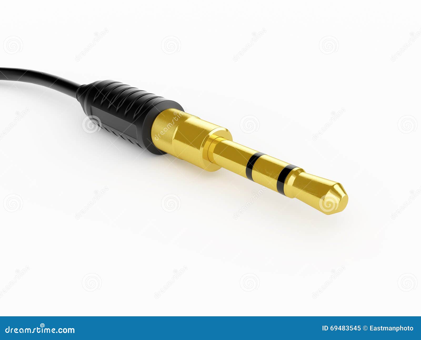 3.5mm Headphone Jack stock illustration. Illustration of metal 69483545