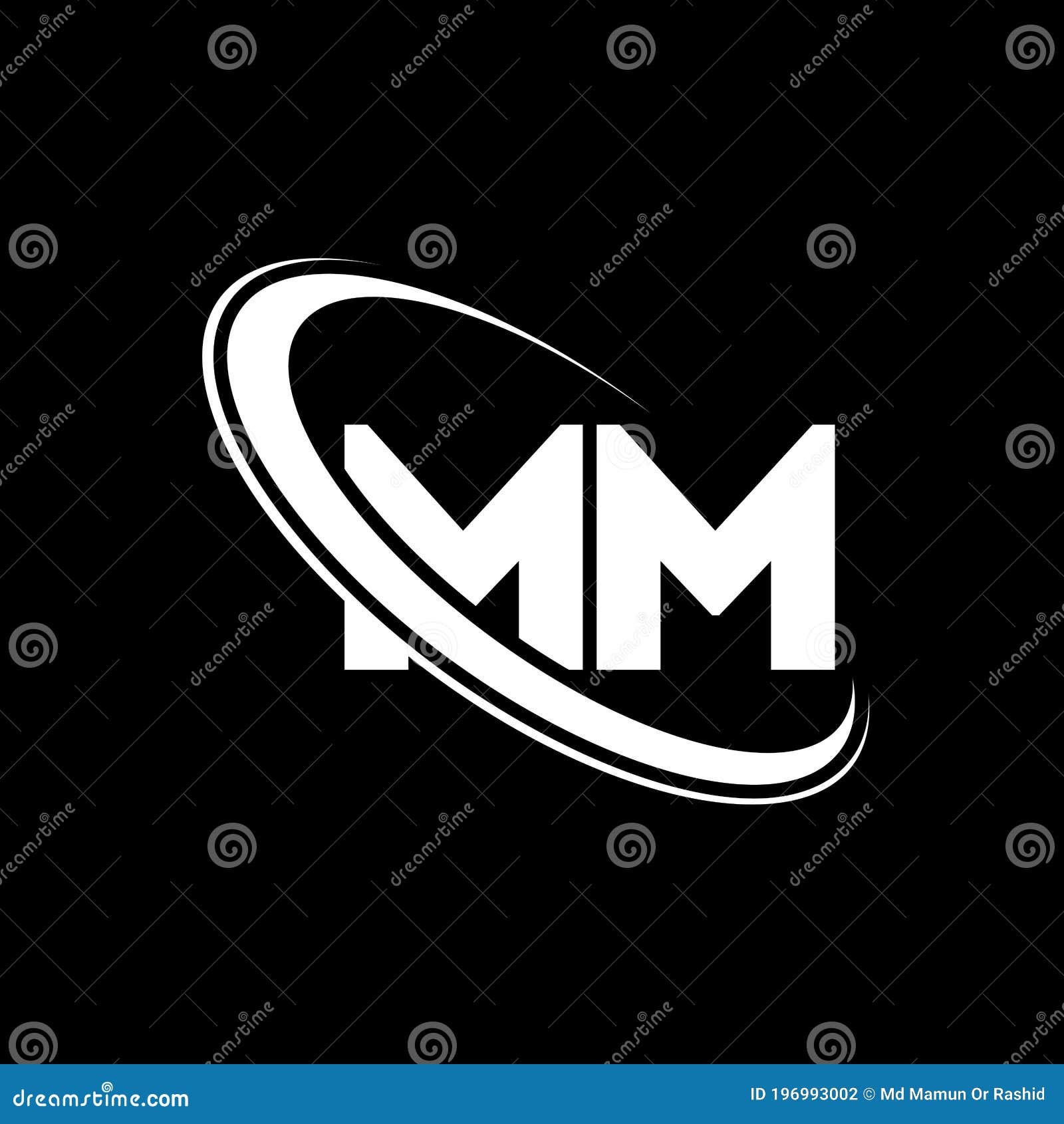 graphic logos monogram mm logo