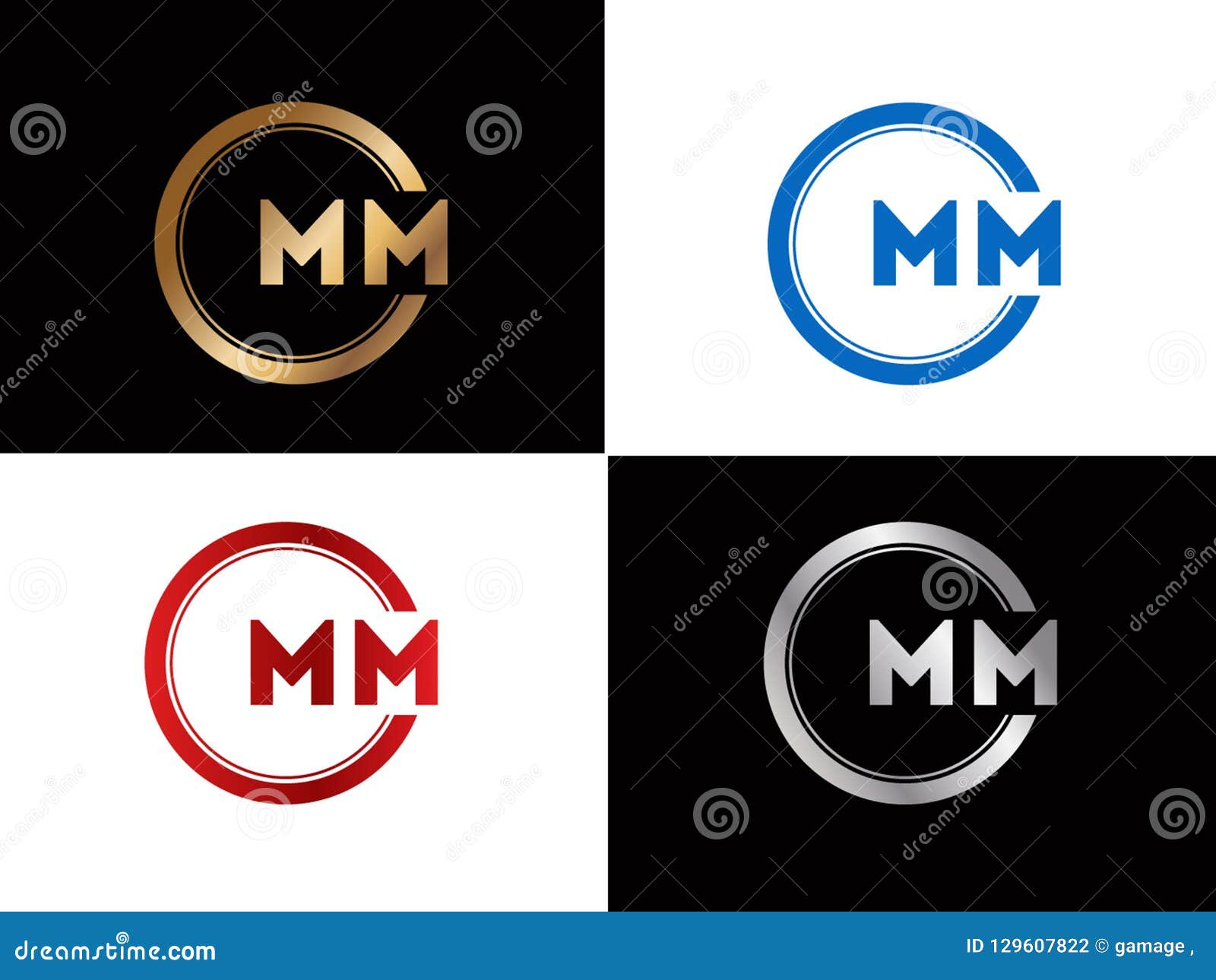 Premium Vector  Initial mm letter logo design vector template abstract  letter mm logo design