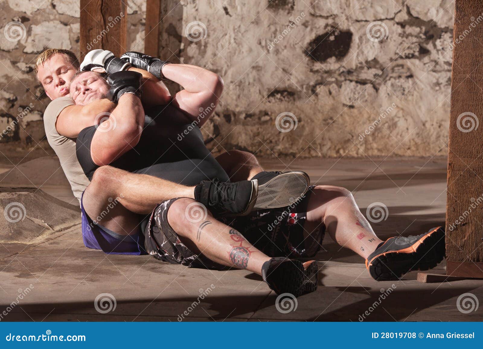 Wrestling Sleeper Hold Submission