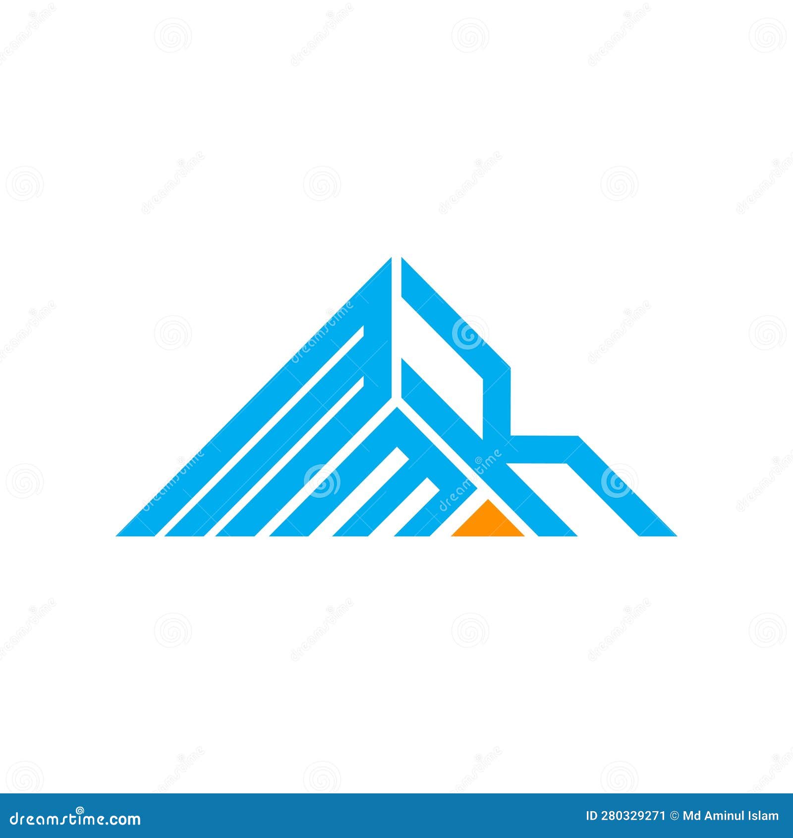 mmk letter logo creative  with  graphic, mmk simple and modern logo in triangle 