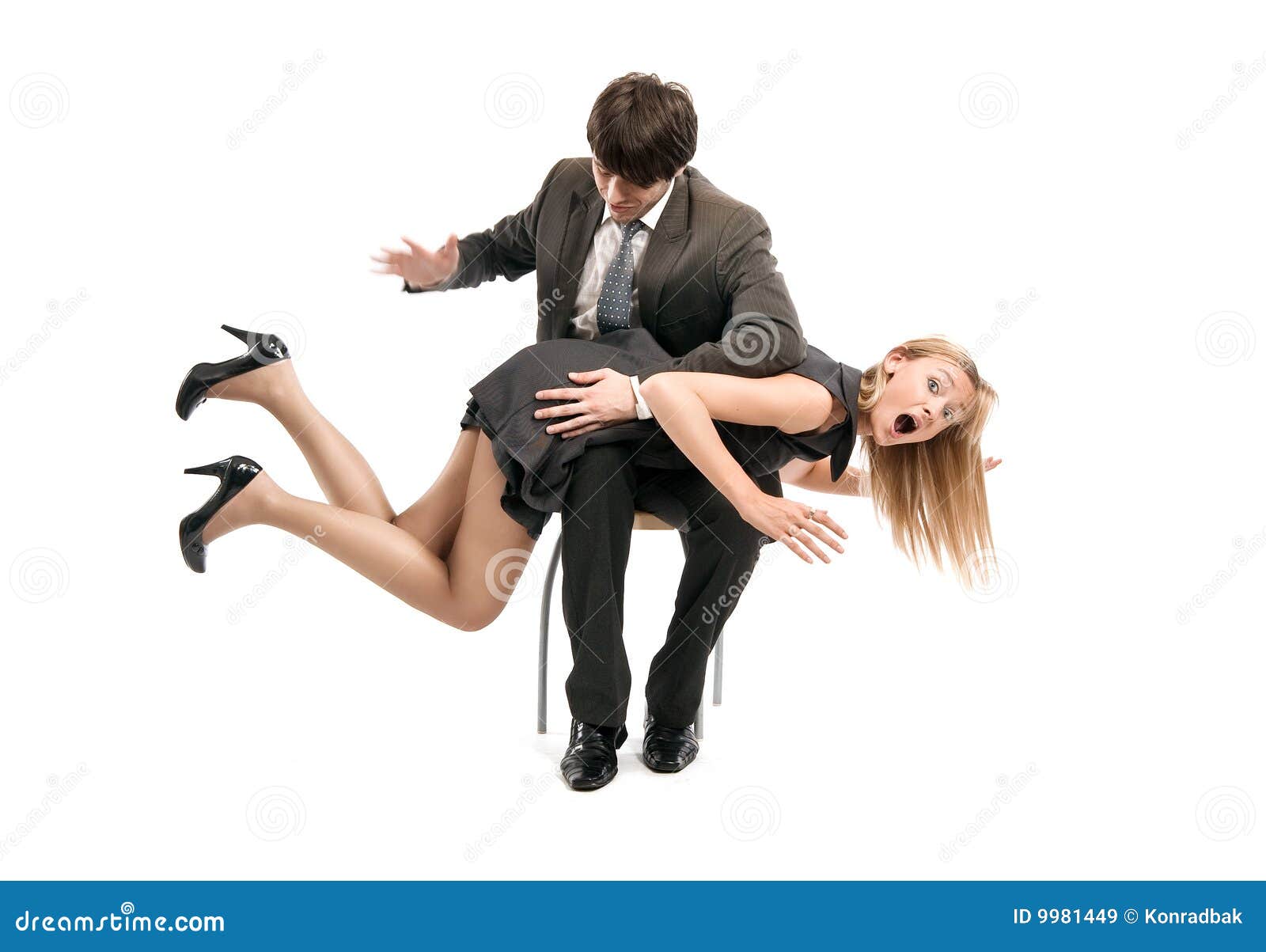 Mobbing At Work Stock Image Image Of Married Office