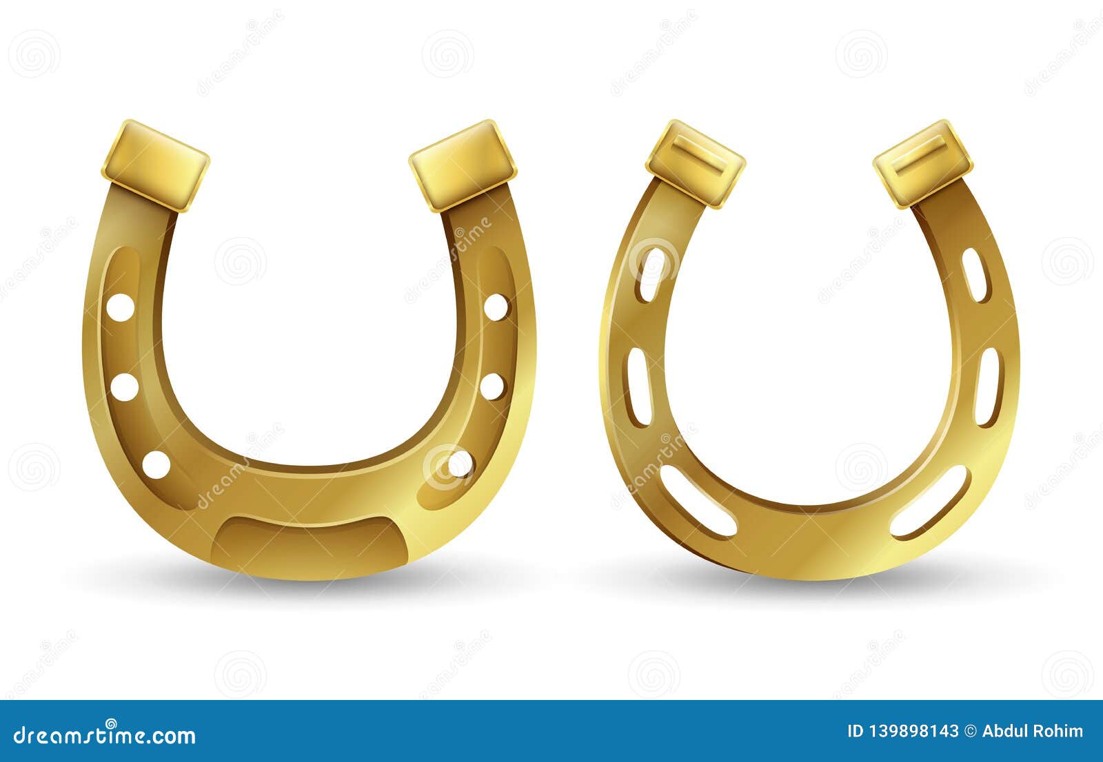 Lucky Horseshoes Drawing Vector Illustration 22459430