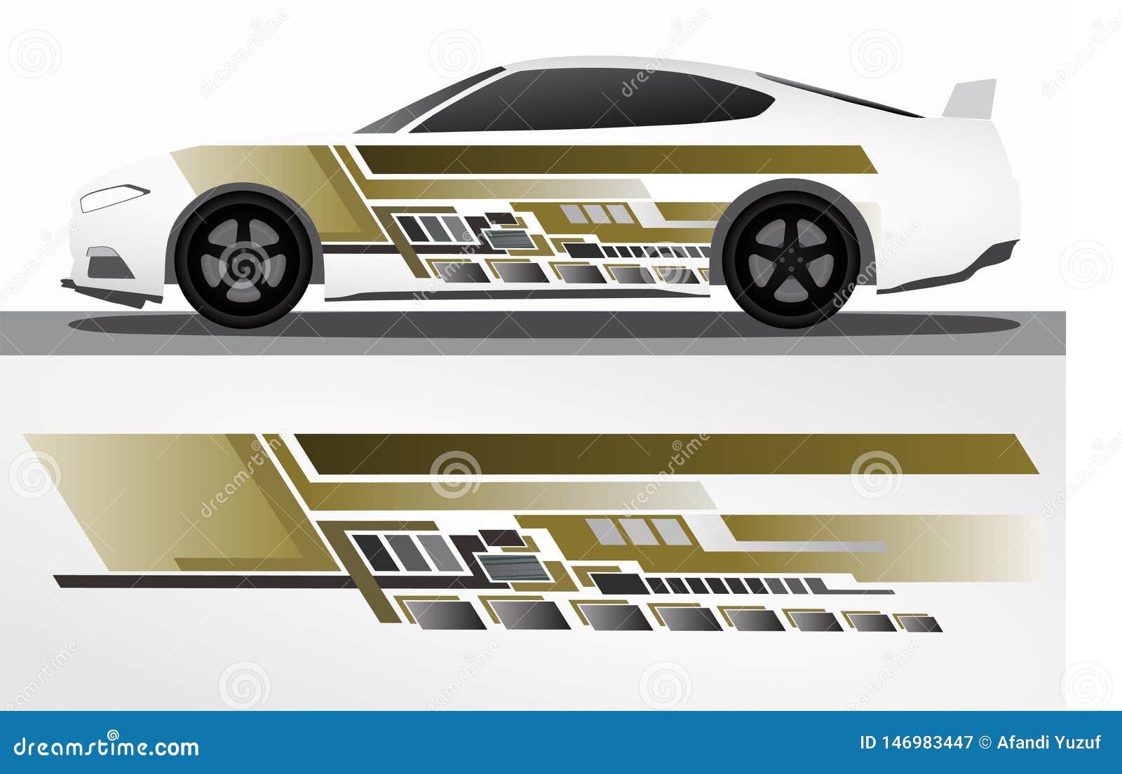 Vinyls Sticker Set Decals for Car Truck Mini Bus Modify Motorcycle