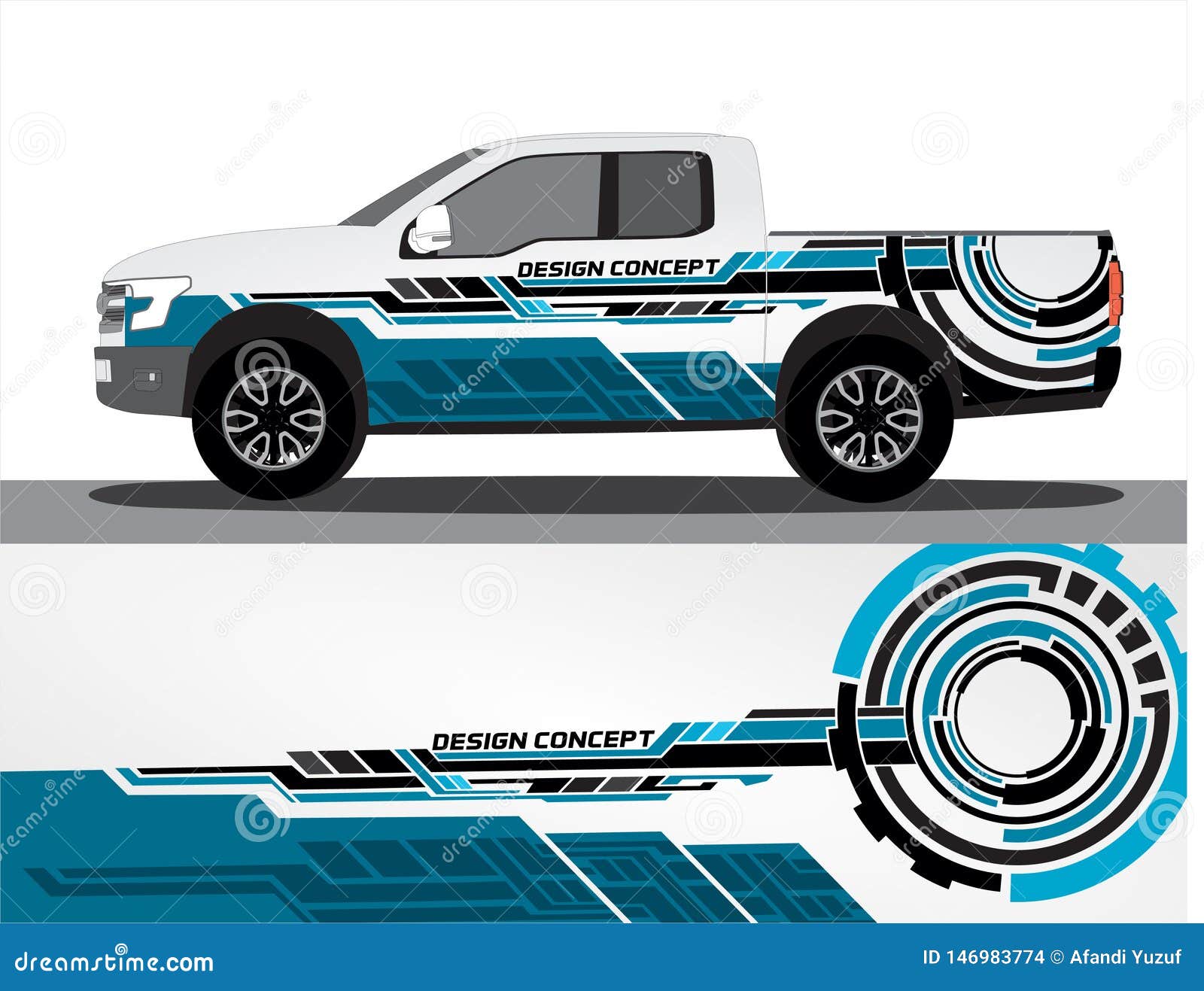 Vinyls Sticker Set Decals for Car Truck Mini Bus Modify Motorcycle