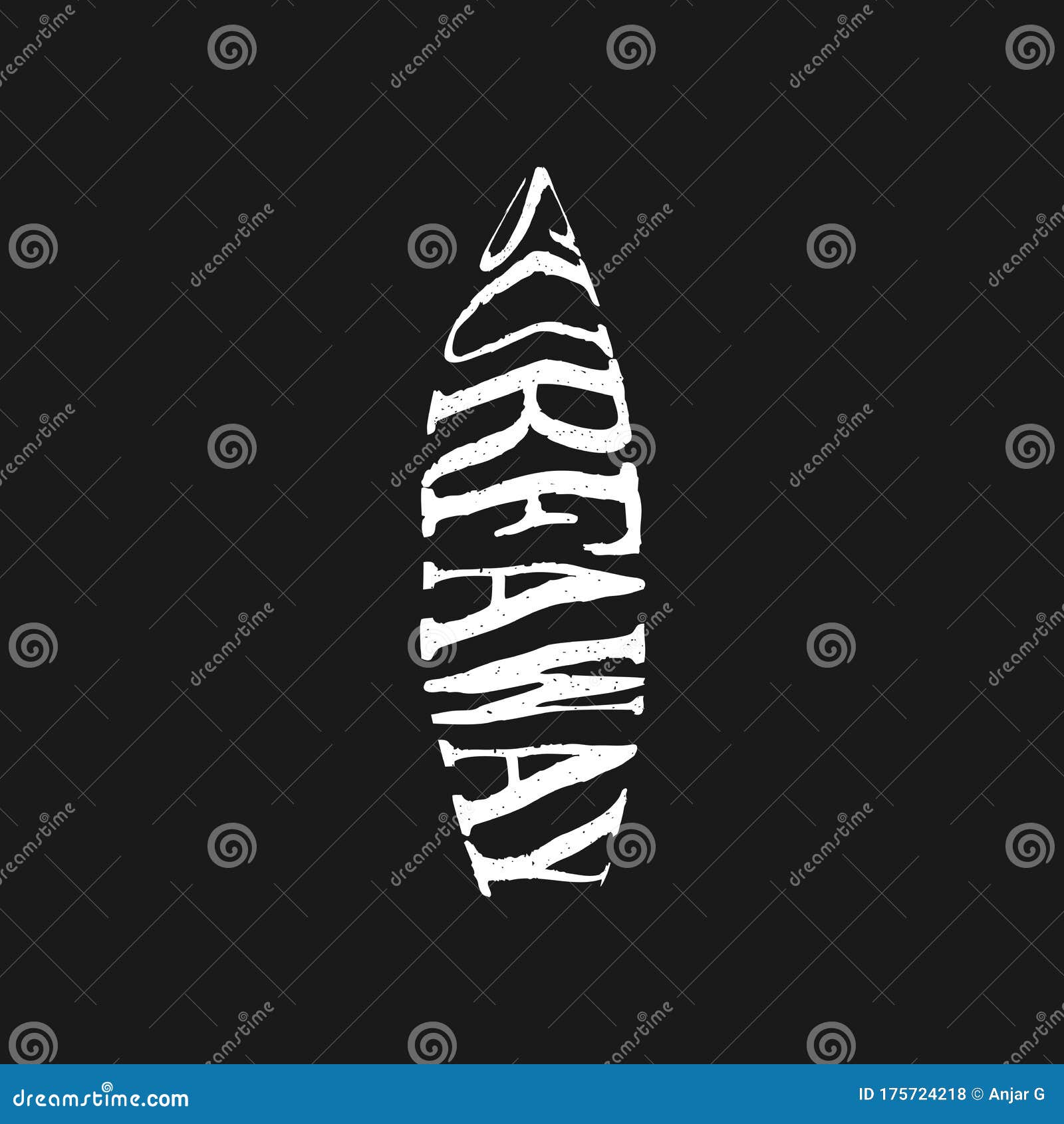 SURF AWAY Vintage Typography, Surfboard Lettering Vector Stock Vector