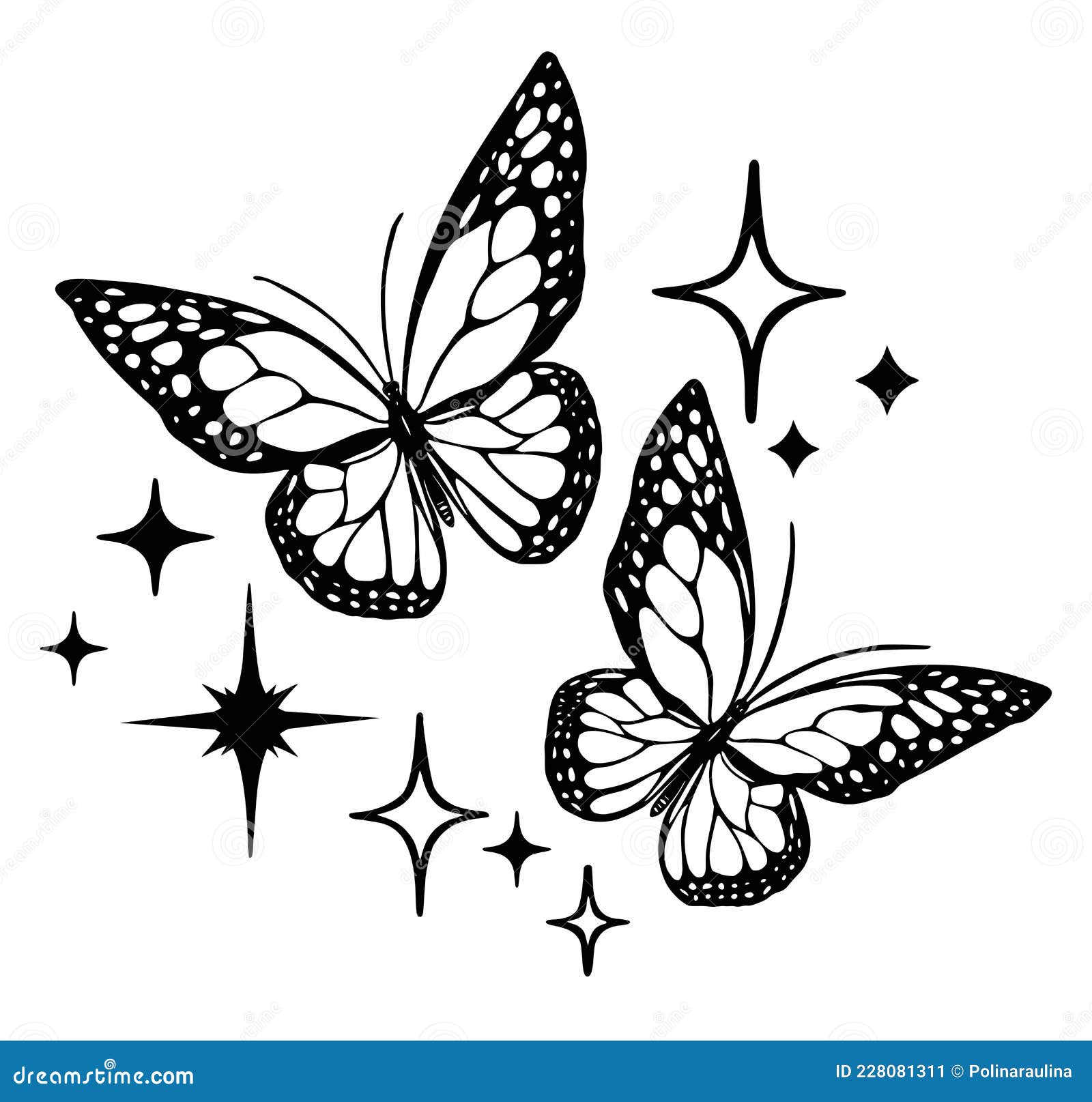 Flying Butterfly Pack  InkFeel
