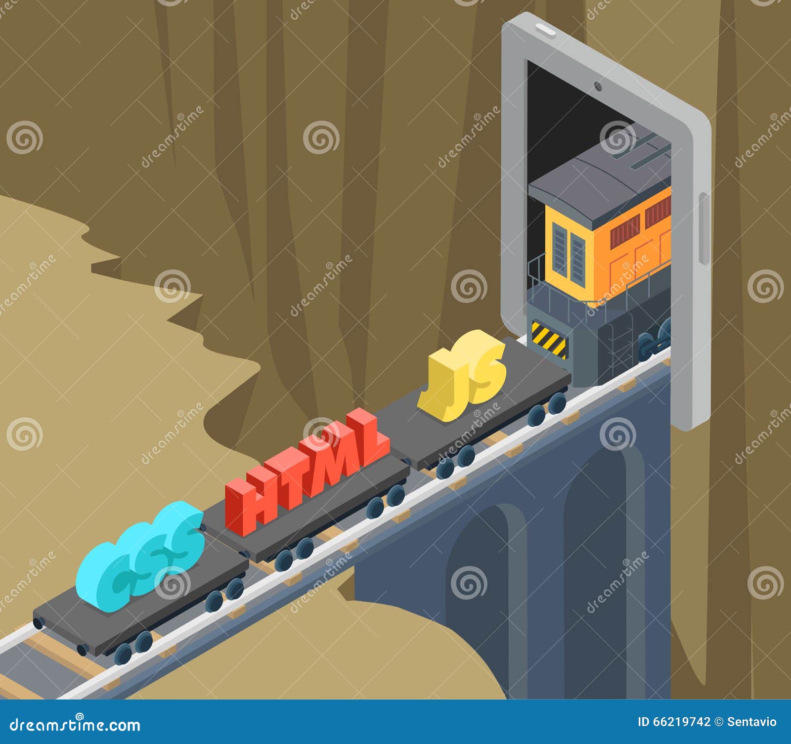 Download Mobile Application Development CSS HTML JS Vector ...