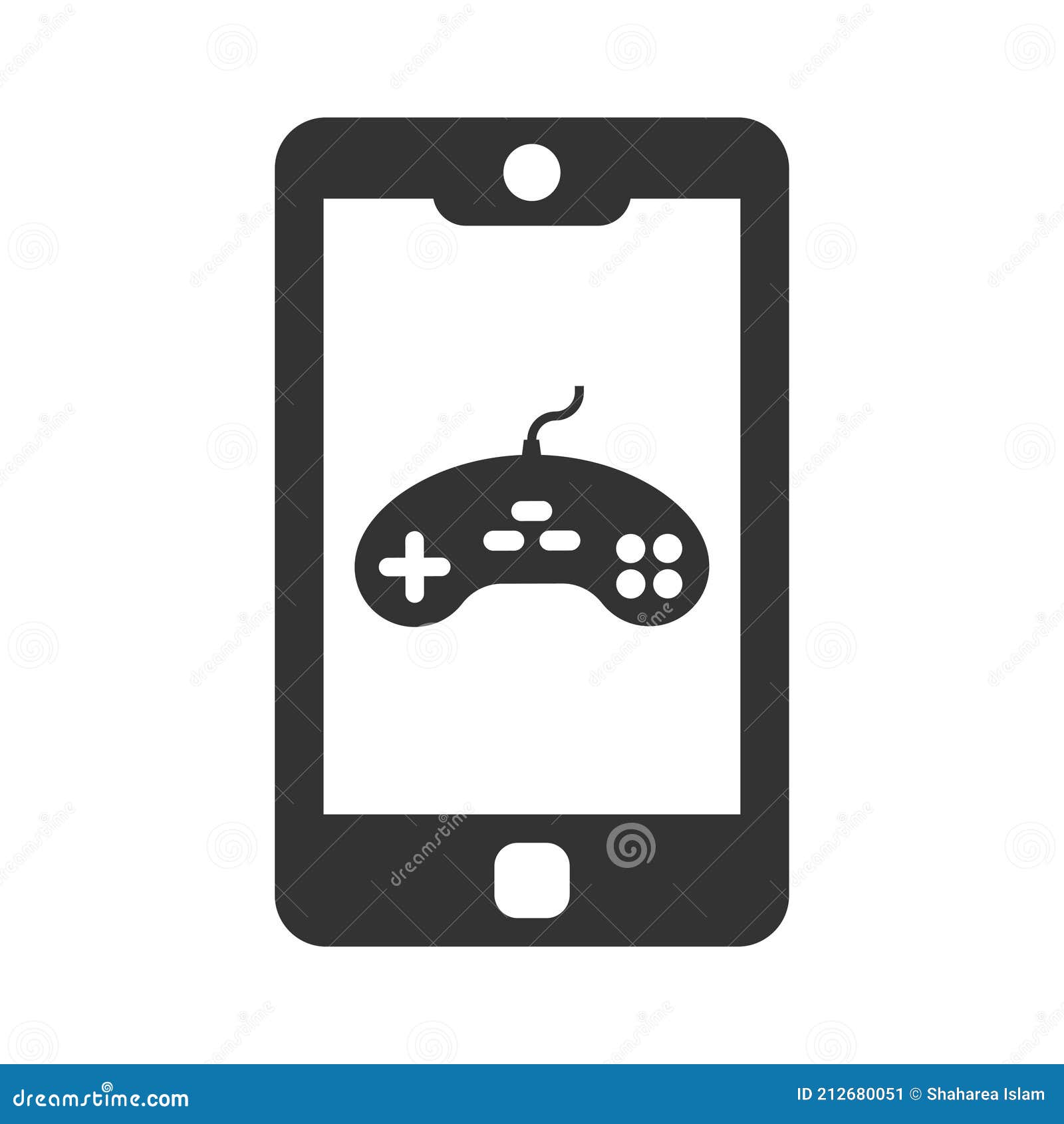 Mobile game icon stock vector. Illustration of meticulously 212680051