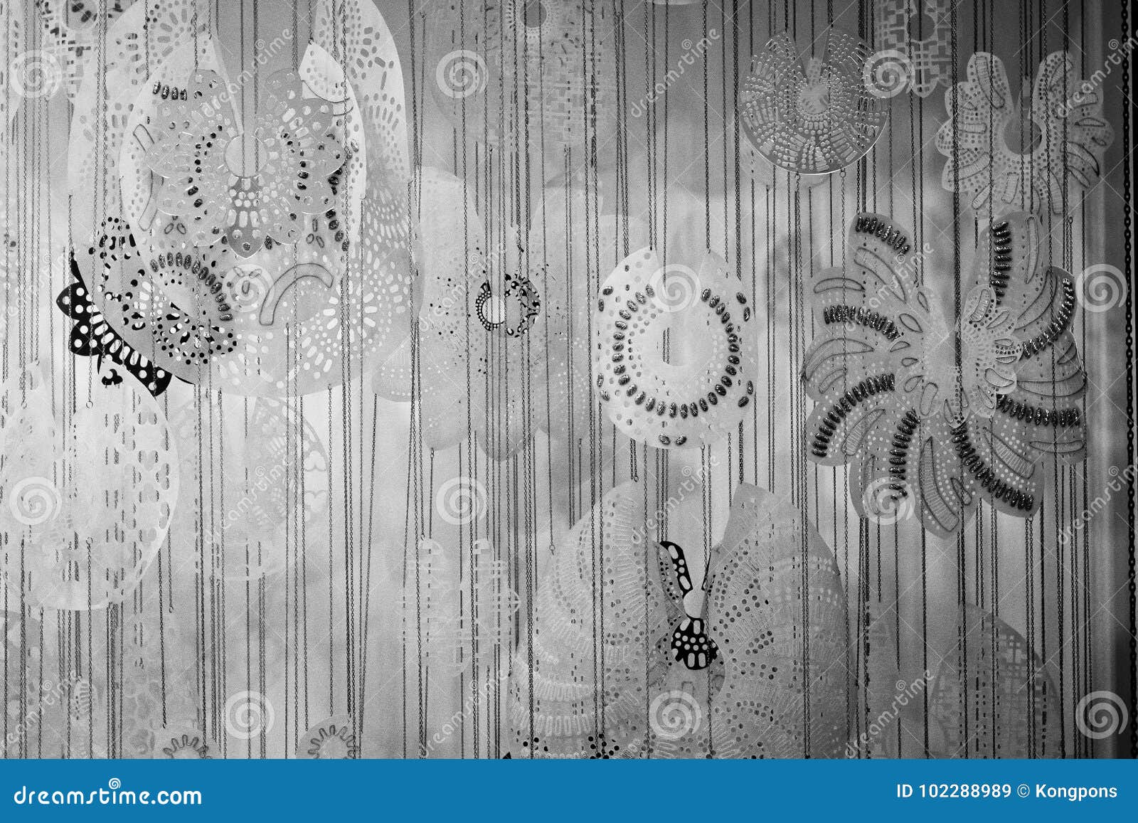 Mobile Hanging Dangling Chains Stock Image Image of cute, chain