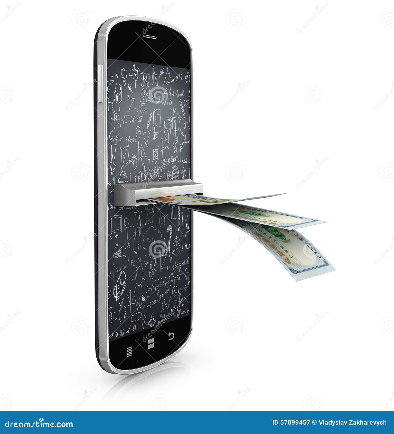 mobile paying sistem concept,