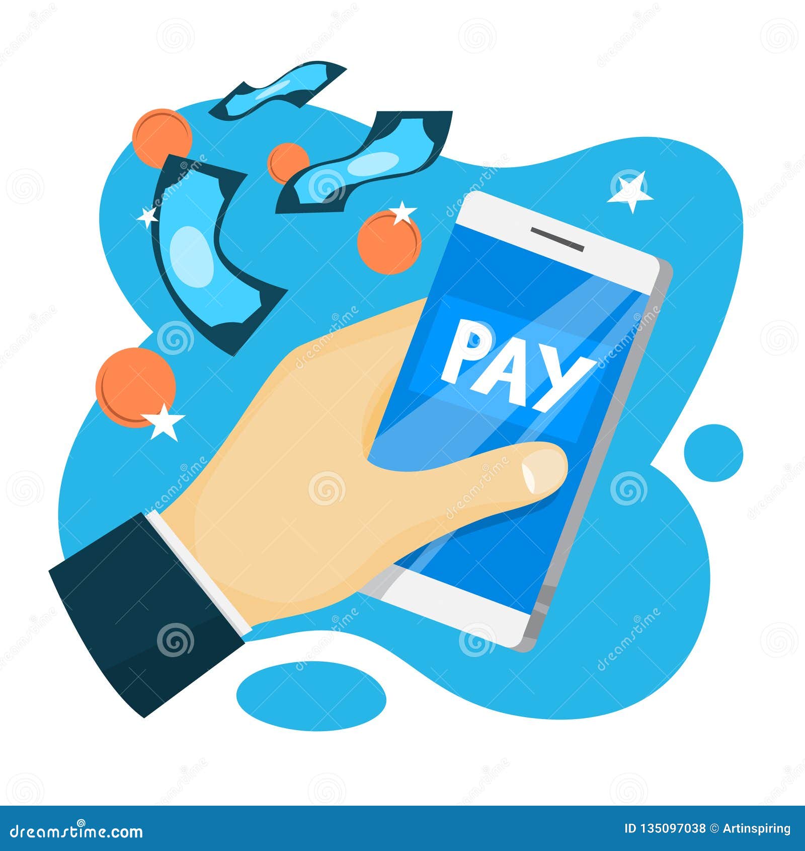 Digital Money. RoyaltyFree Stock Photography 10127123