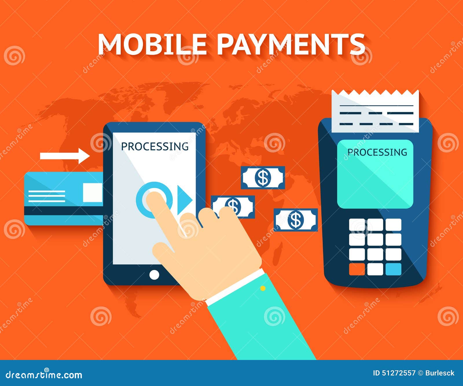 Mobile Payments And Near Field Communication, NFC Stock ...