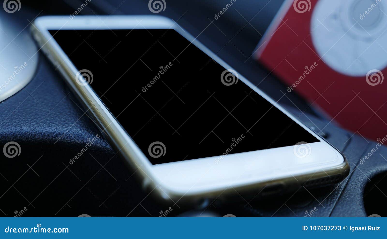 Mobile Phone with Black Screen Stock Image Image of interior, cell