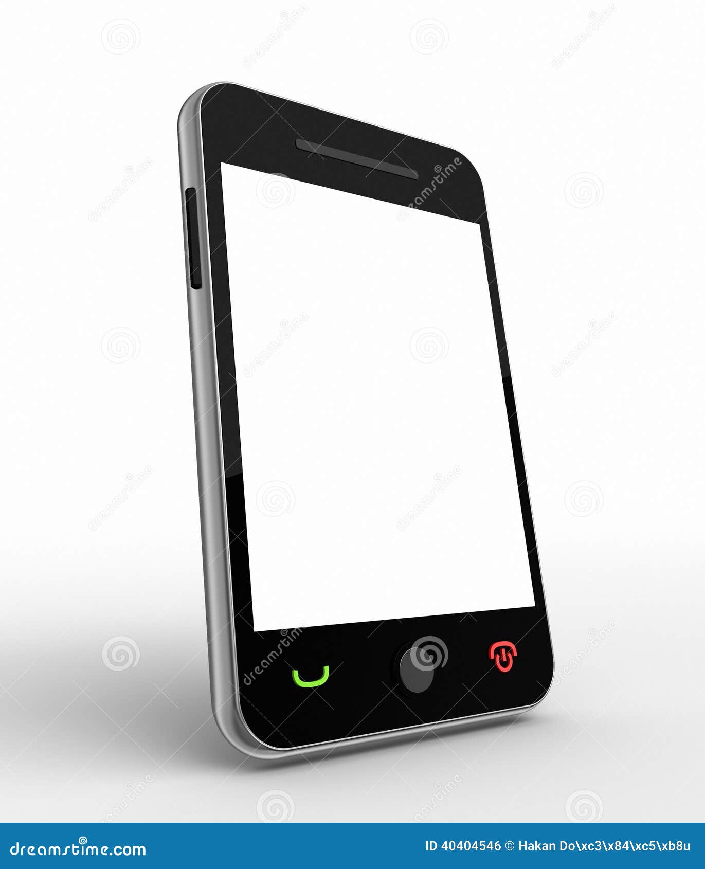 Mobile Phone blank screen stock illustration. Illustration of network
