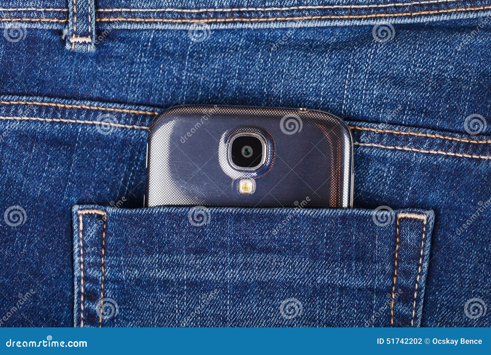 Mobile Phone and Blue Jeans Stock Photo Image of indigo, clothing