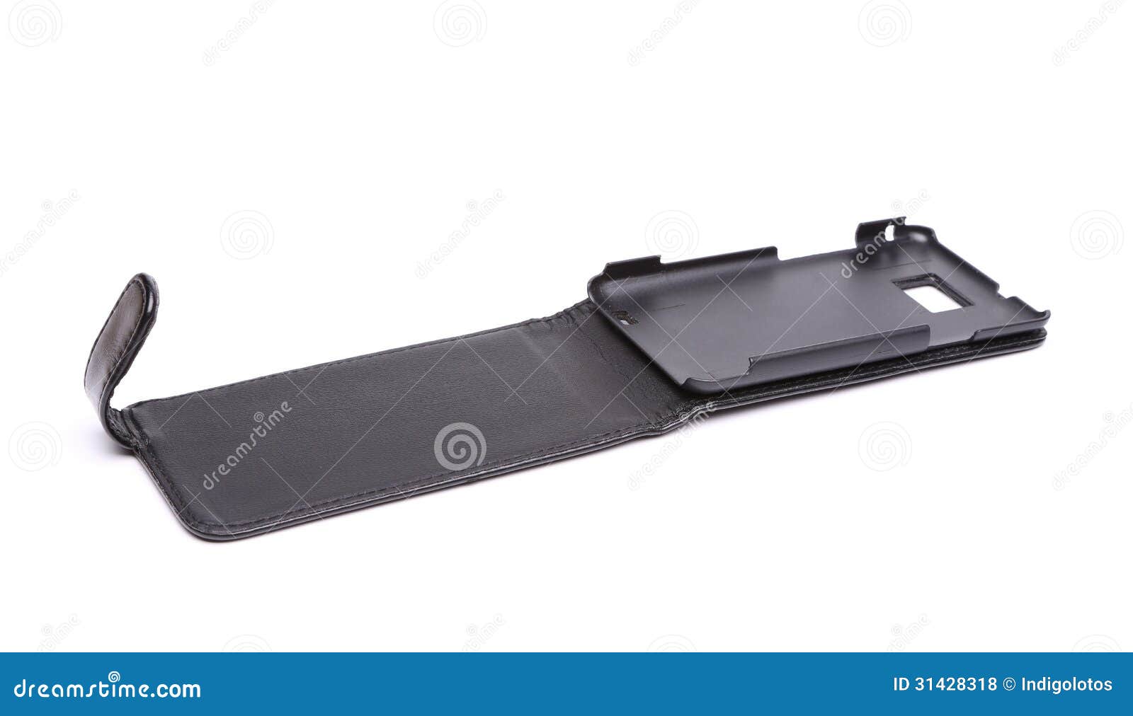 Mobile Phone Case on a White Background Stock Photo Image of isolated