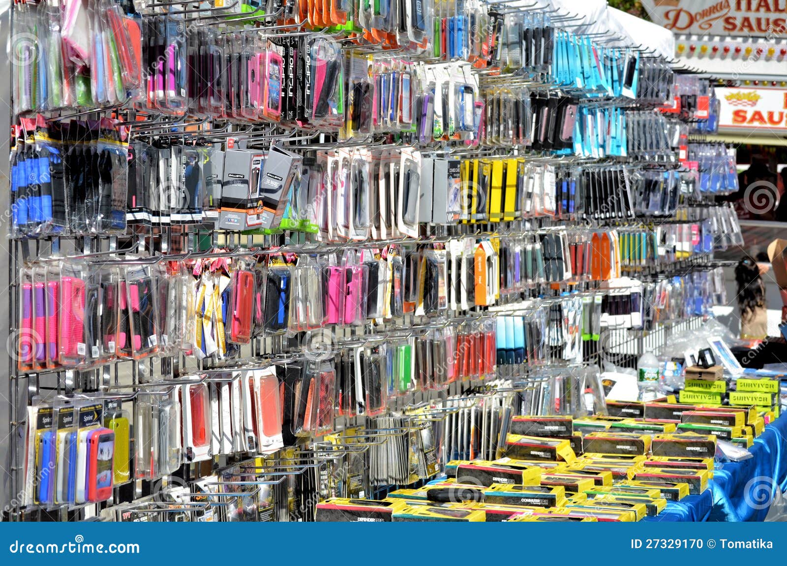 Mobile Phone Cases editorial image. Image of leather 27329170