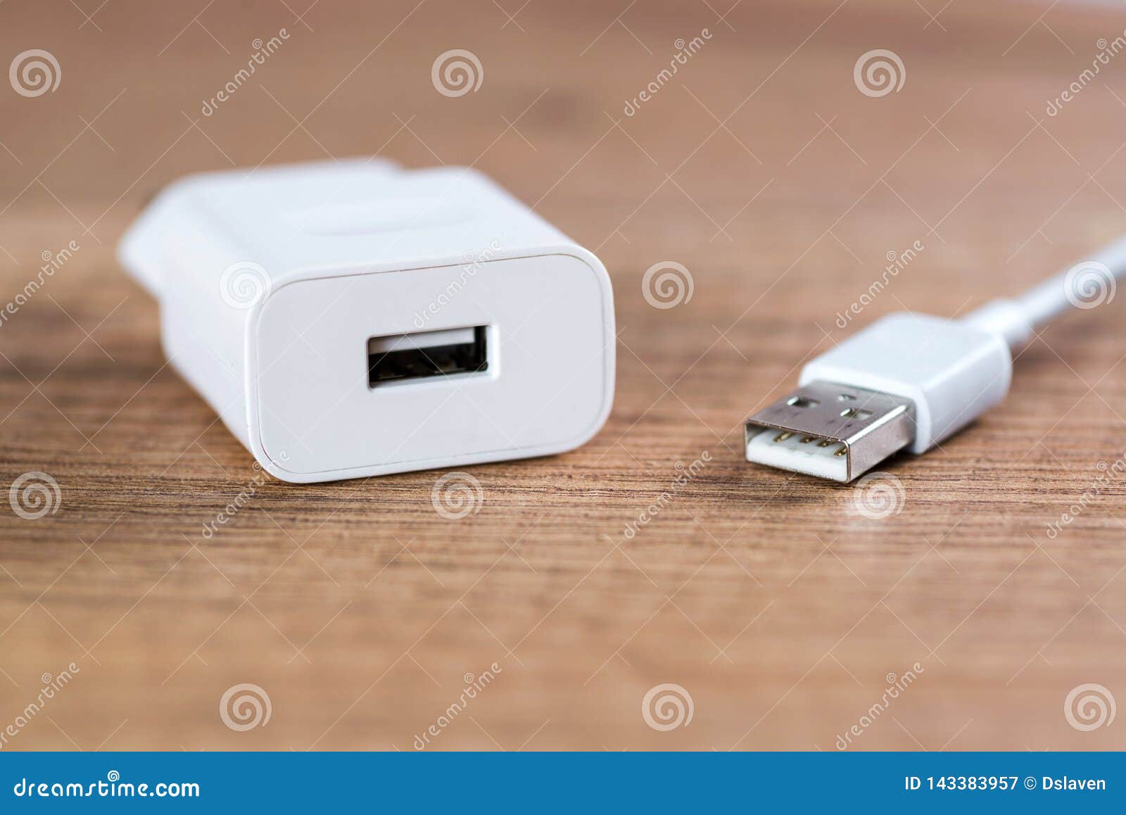 Mobile Phone Charger with Usb Cable Stock Image Image of telephone
