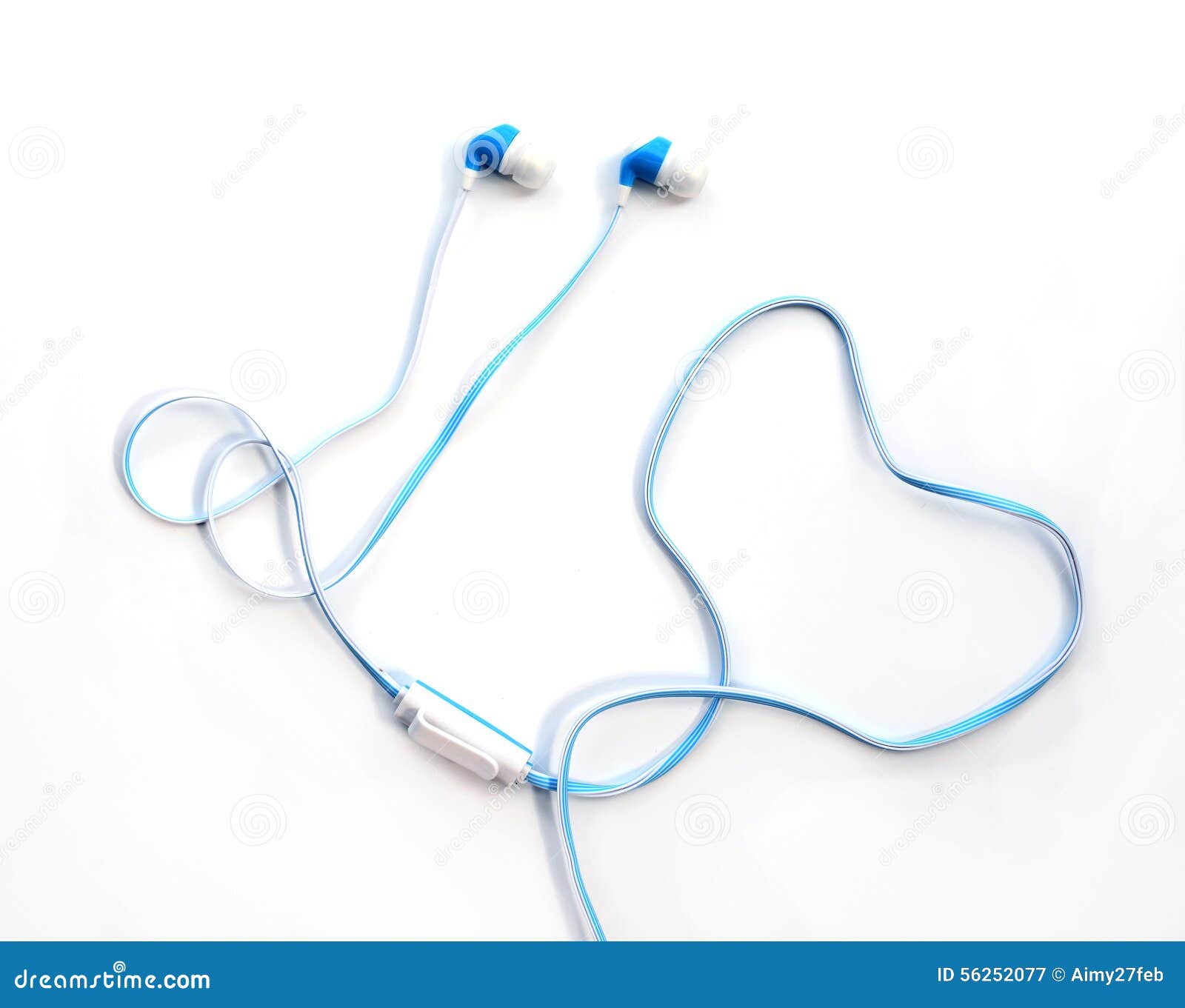 Mobile phone headset. stock image. Image of audio, adapter 56252077