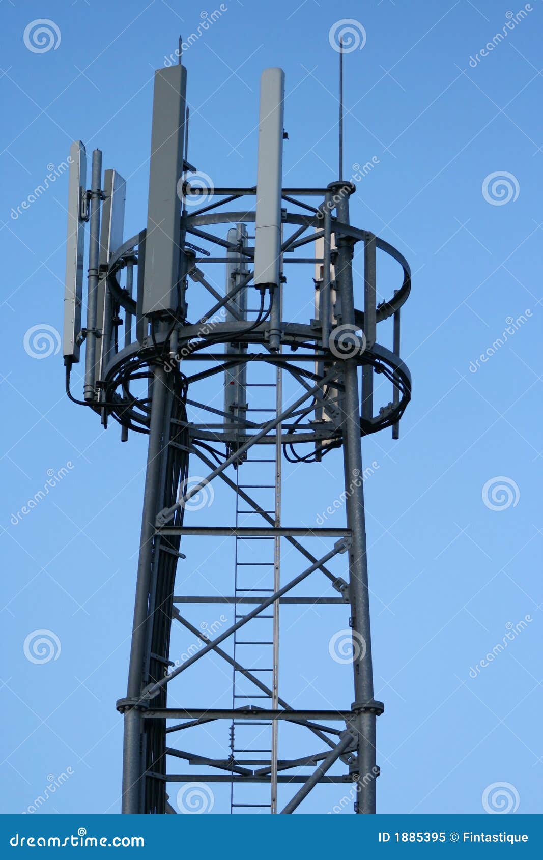 Mobile phone mast stock image. Image of mast, 1885395