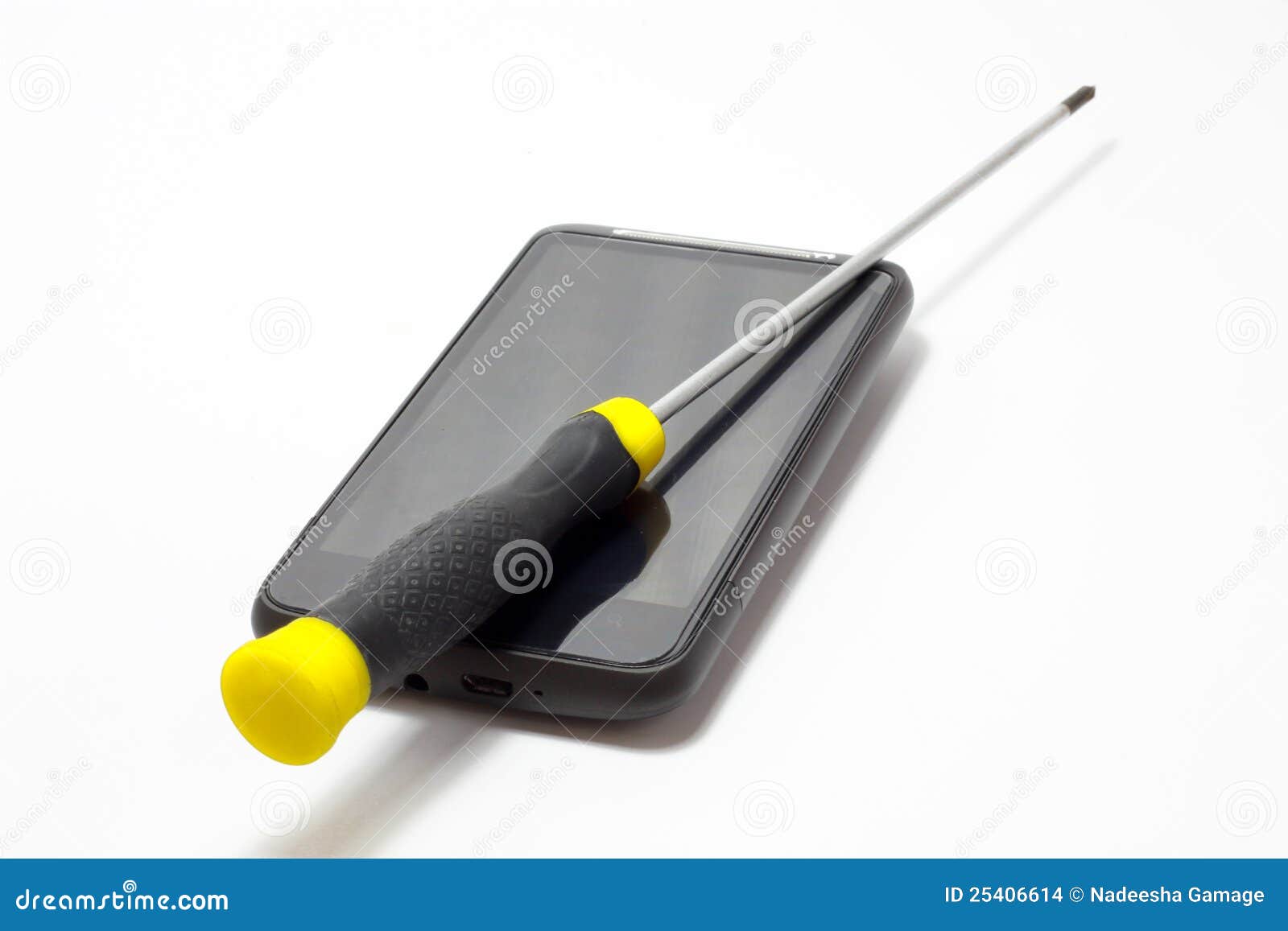 Mobile phone repair stock photo. Image of white, troubleshoot - 25406614