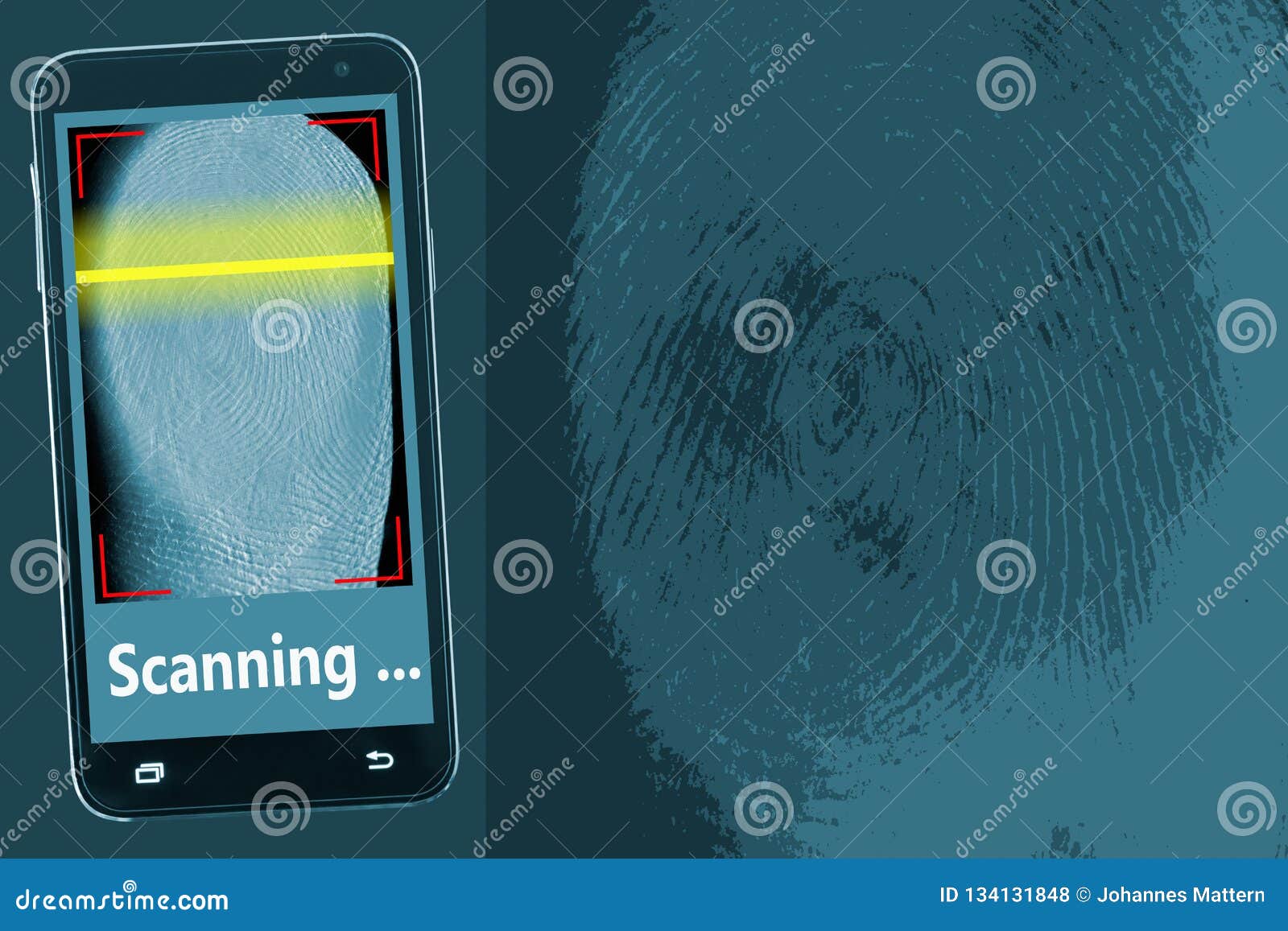 Mobile Security Application Stock Photo - Image of screen ...