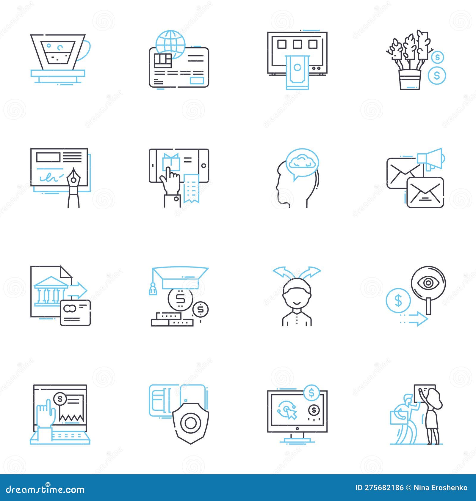 mobile tech linear icons set. smartphs, tablets, apps, wireless, android, ios, gaming line  and concept signs
