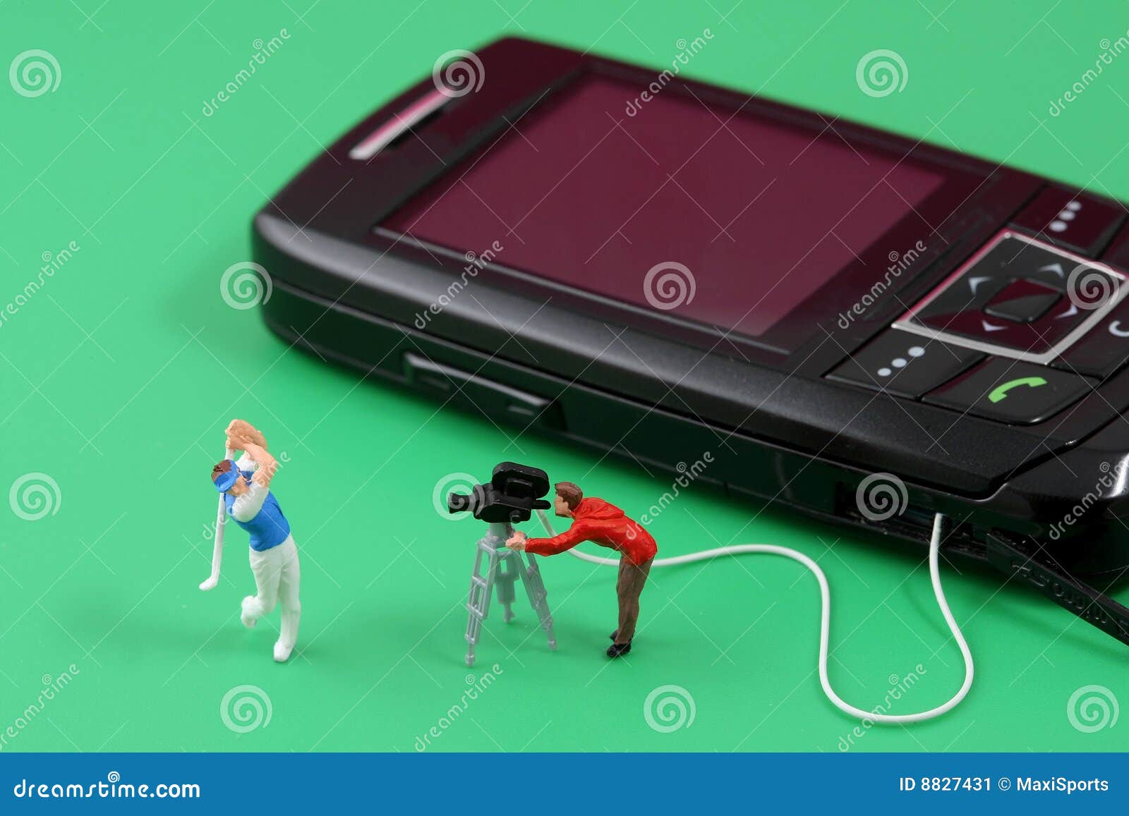 Mobile Telephone Entertainment Stock Image Image of isolated