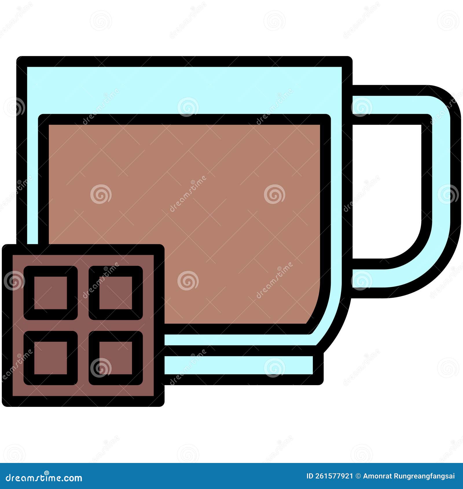 Mocha Icon, Coffee Shop Related Vector Stock Vector Illustration of