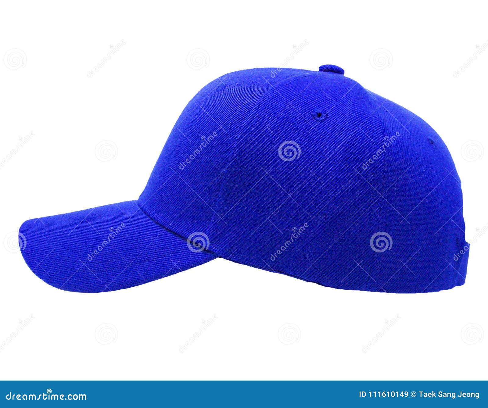 Download Mock Up Blank Baseball Color Blue Cap Closeup Of Side View ...