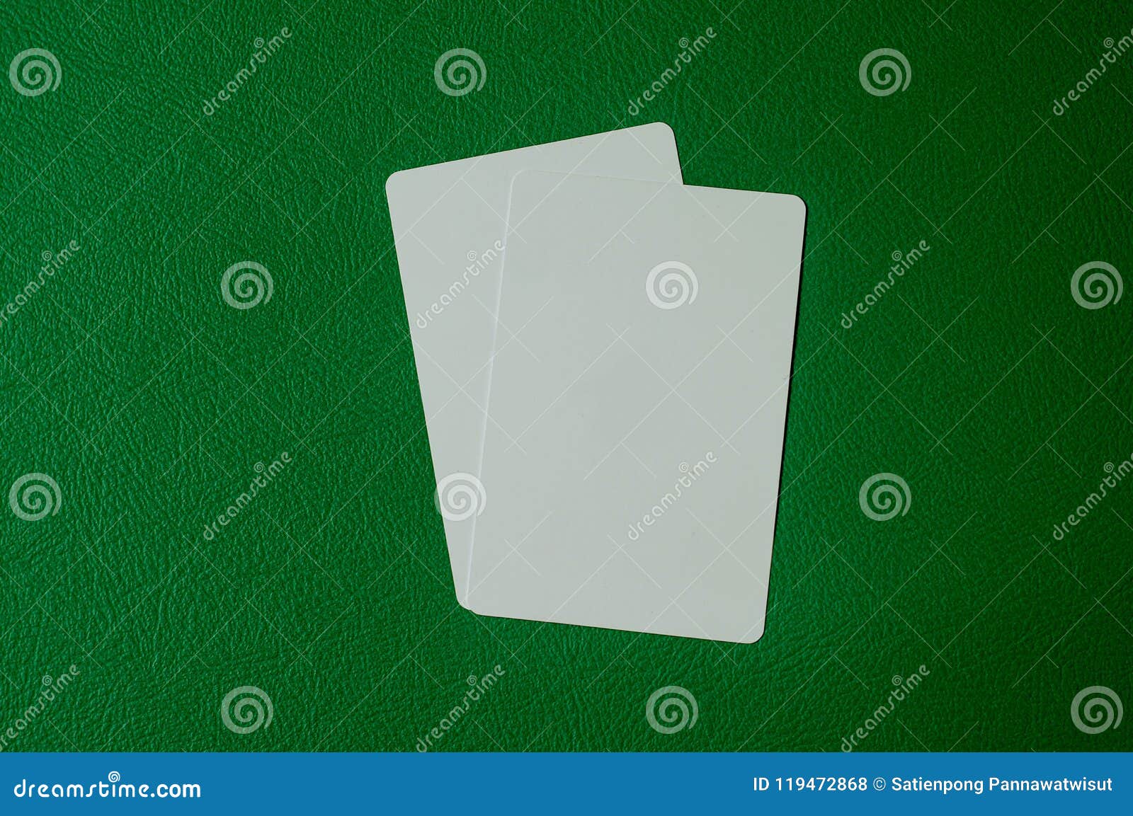 Download Mock-up blank poker card stock photo. Image of concept ...