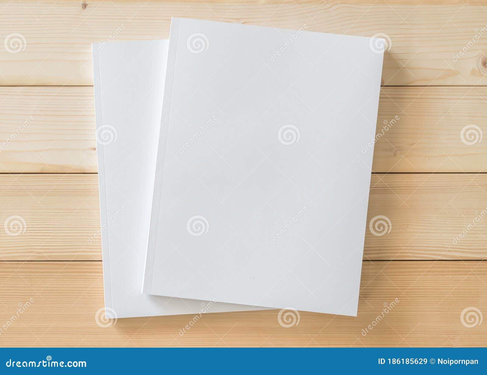 Download Mock-up Book Cover Blank A4 Size Paperback Mockup For Catalog, Magazine Booklet, Portfolio, Menu ...