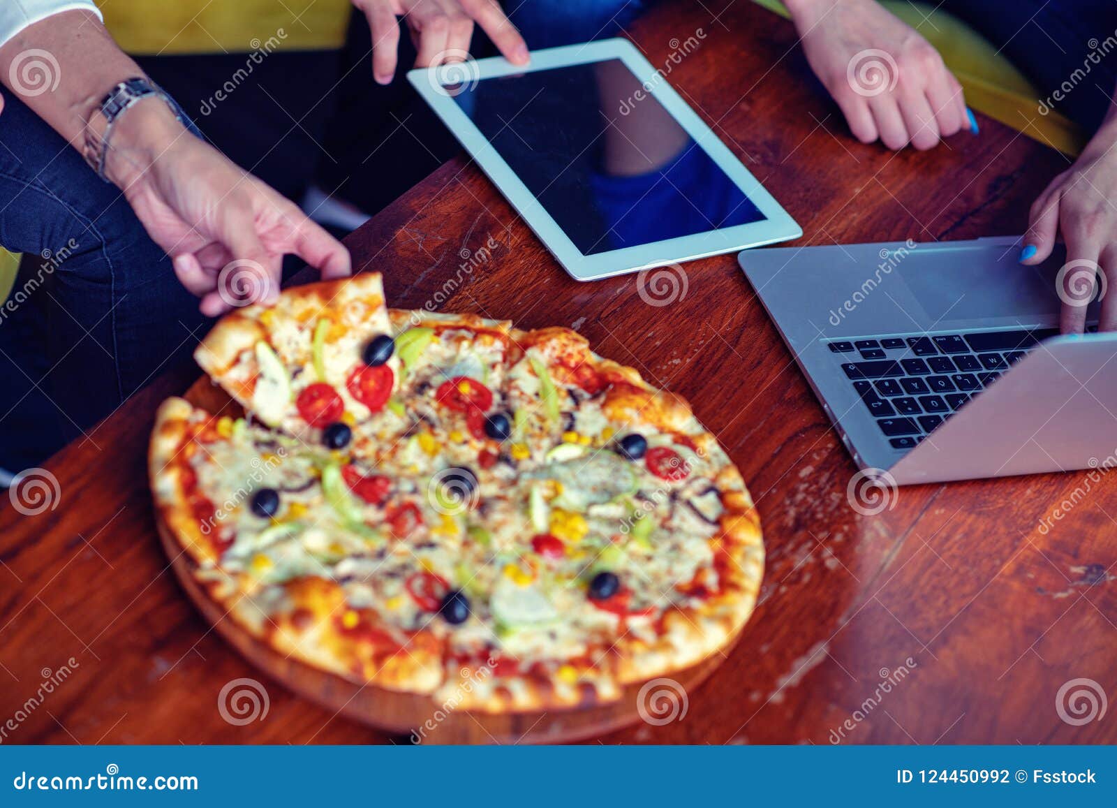 Download Mock Up Freelancer Workplace. Tablet PC, Cell Phone And ...