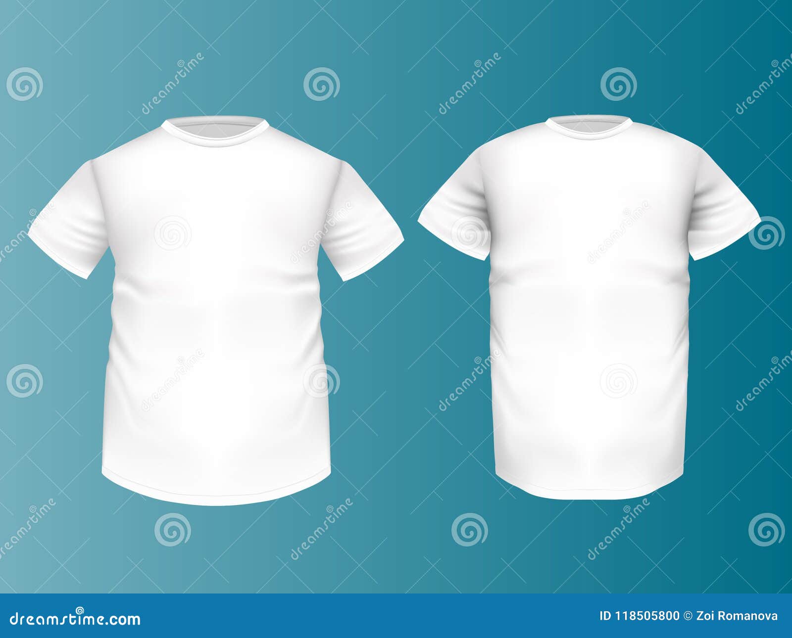 Download Mock Up T-shirt Realistic Big Size XXL White Color. Mocku ...