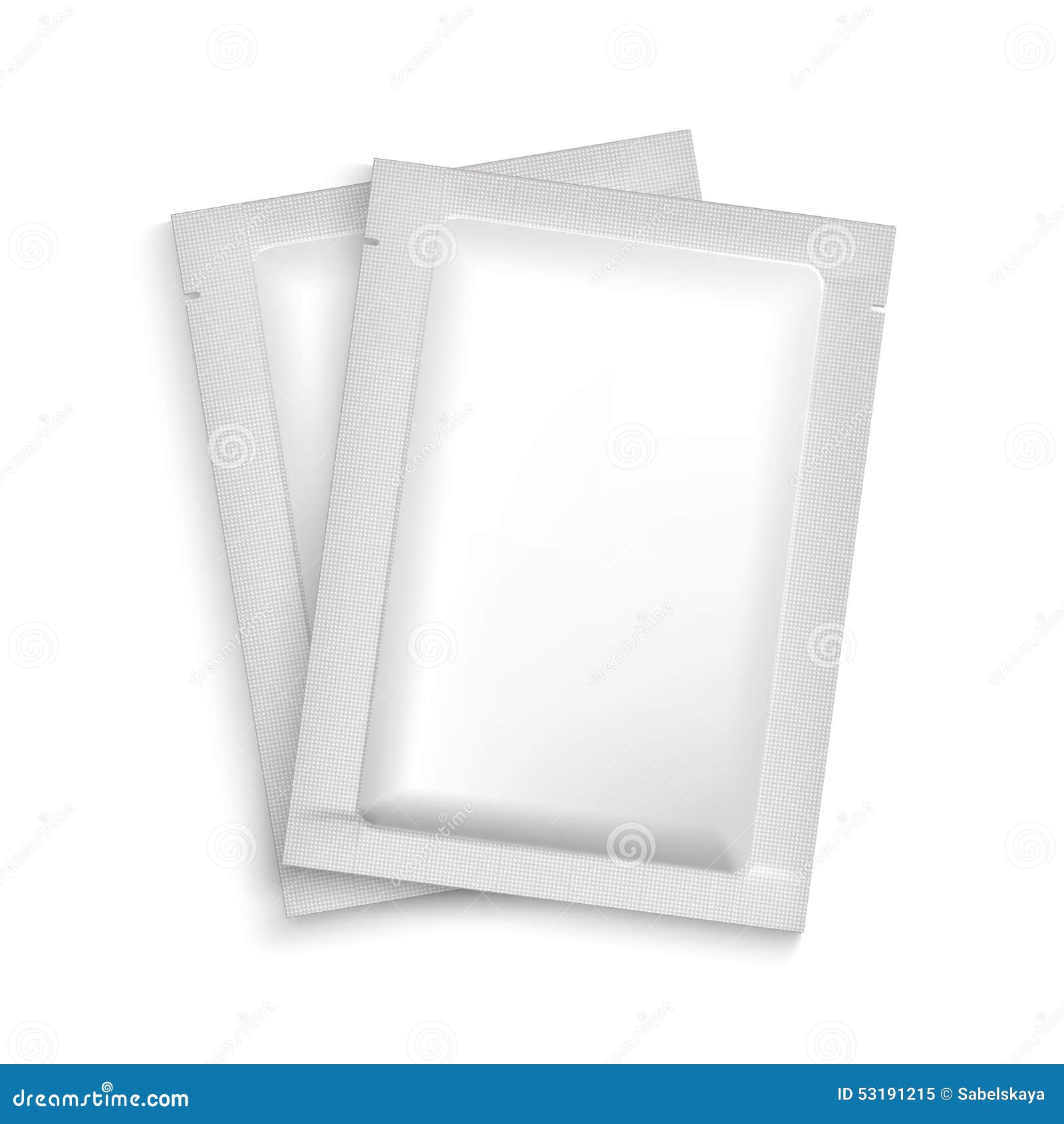 Download Mockup Blank Foil Packaging Stock Vector - Illustration of ...